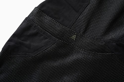 Mens Protective Mesh Motorcycle Shirt Made with Kevlar Biker Jacket CE Armour - Picture 30 of 57