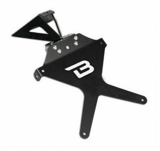 Support de plaque Aprilia RSV4 Barracuda pour supprimer la bavette d'origine