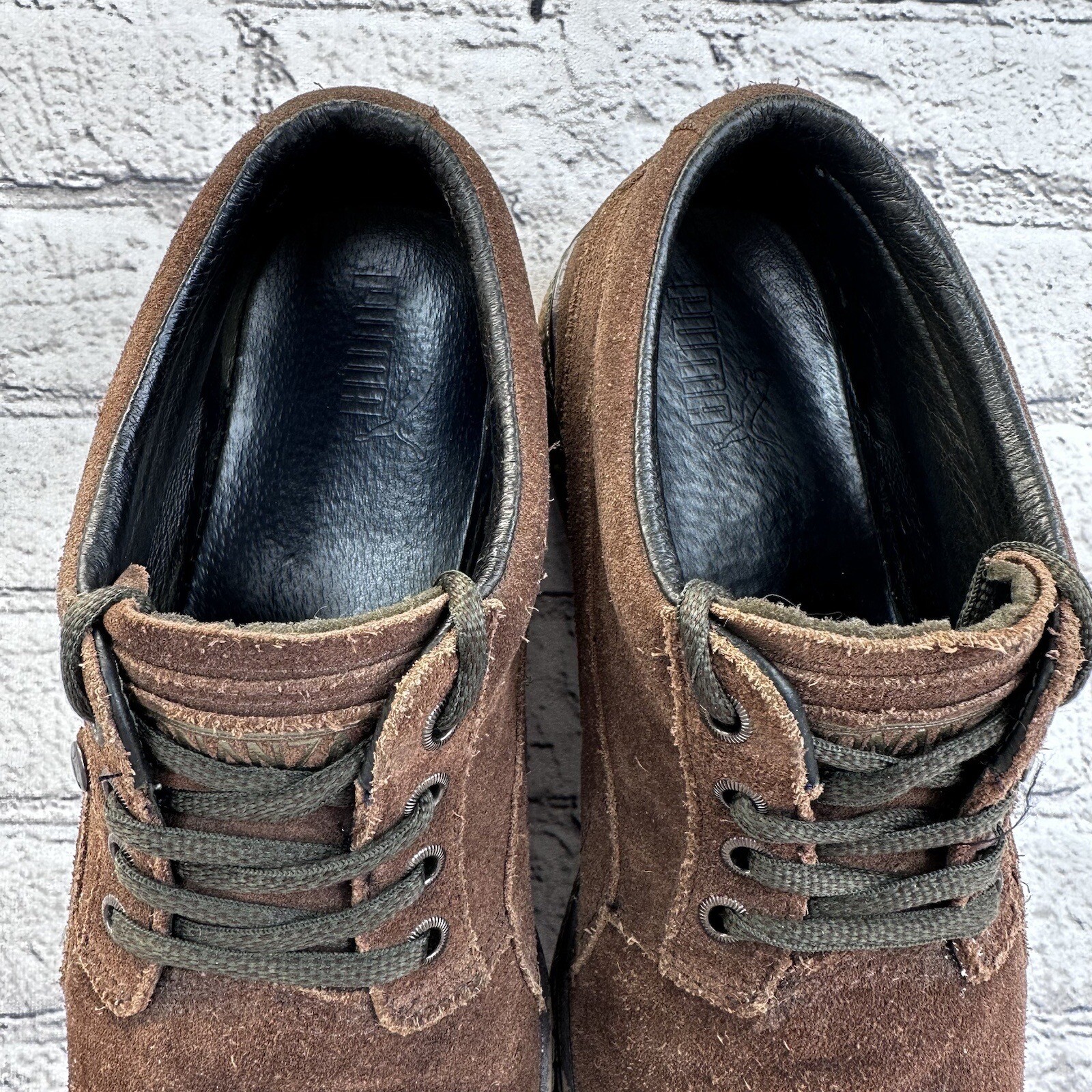 Puma Bonanza Men's Size 11 US Brown Suede Low Casual Sneakers Shoes 352105 06 eBay