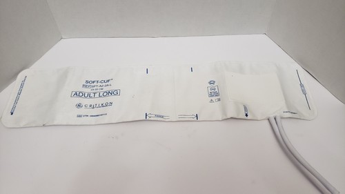 GE Critikon Soft-Cuf Adult Blood Pressure Cuff 2 Tube SFT-A2-2A-L