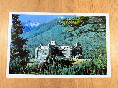 Vintage Color Postcard, Banff Springs Hotel, Alberta, Canada | eBay