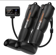 SHINE WELL Air Compression Leg Massager, Professional Leg Recovery System Medium