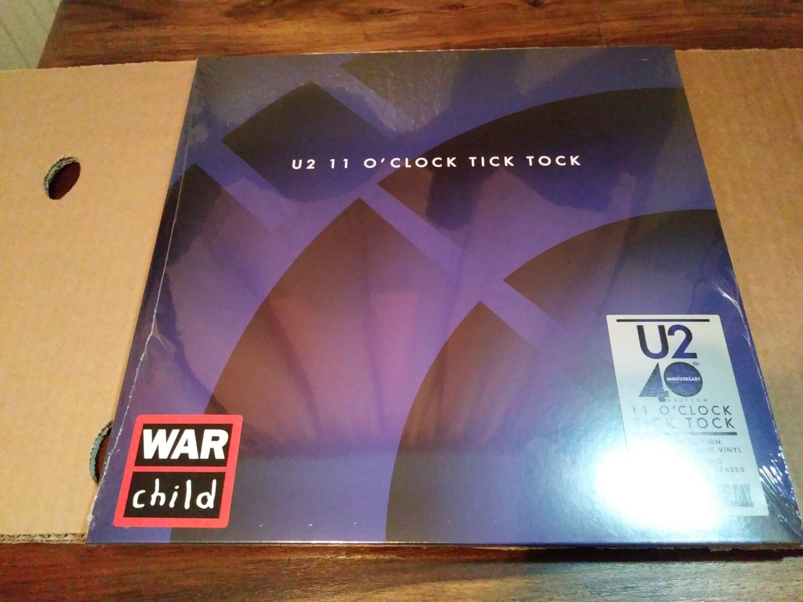 U2 - 11 oclock tick tock - 12"" Ltd EDT 2020 Rsd Blue Vinyl Sealed