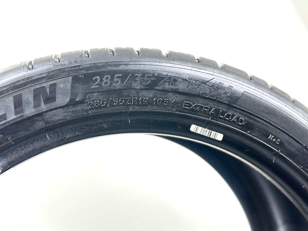 2 Michelin Pilot Sport 4 - 285/35zr19 Tires 2853519 285 35 19 99