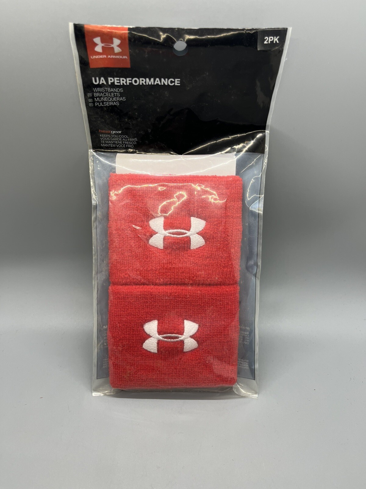 Under Armour UA Performance 3" Wristbands Sweatbands All Sport 2Pack