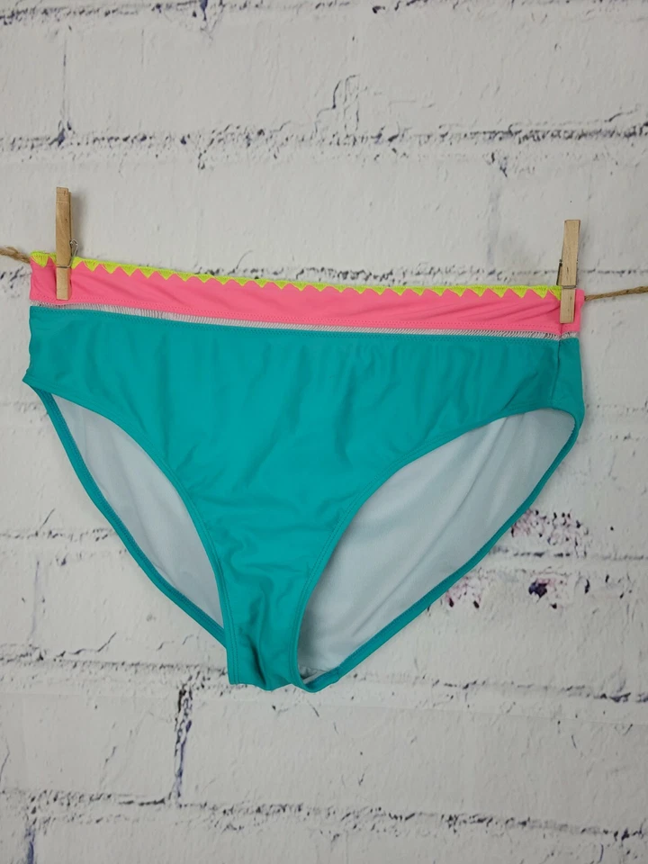 OP 2 piezas Traje de baño Bandeau Top Calzoncillo Inferior Talla XL Forrado Acolchado Halter Corbata Foto 3 de 4