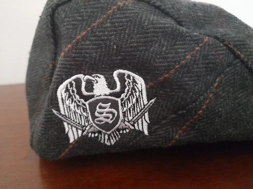 CAPPELLO COPPOLA ROCK SKREWDRIVER. EMBROIDERED RICAMI - Imagen 2 de 4