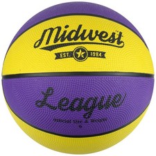 Image of Midwest League Basketball 6 Yellow/Purple 6 Yellow/Purple