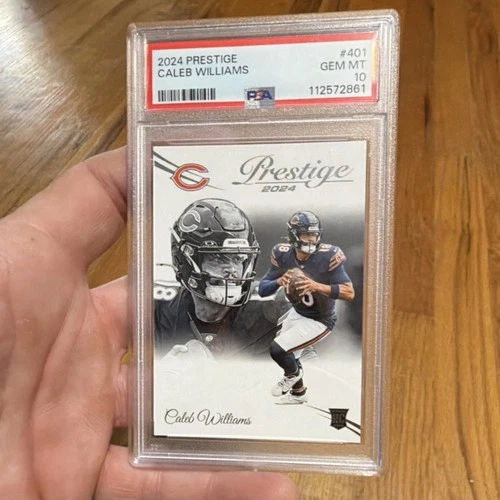2024 Panini Prestige Caleb Williams Rookie #401 PSA 10 Chicago Bears Football