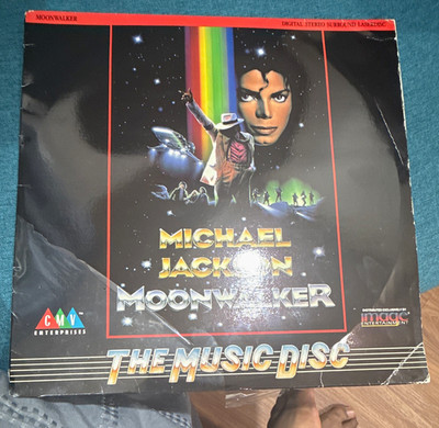 Michael Jackson Moonwalker The Music Disc LaserDisc 1988 Claymation