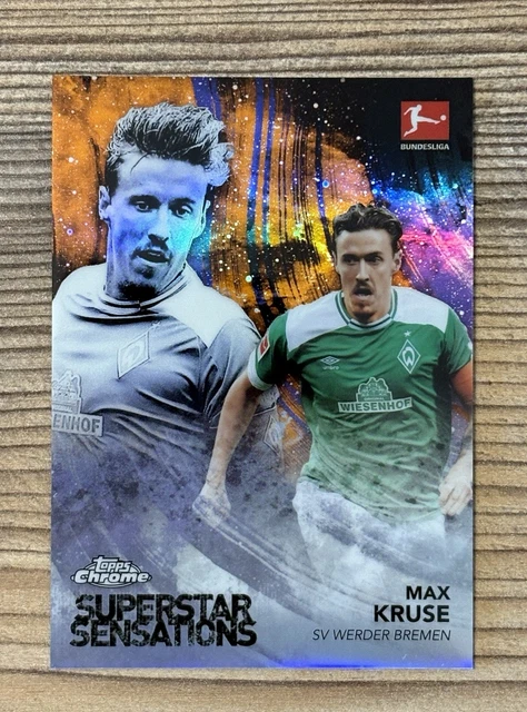 Topps Chrome Bundesliga 2018-19 Superstar Sensations Max Kruse /25