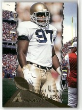 1994 PINNACLE #191 BRYANT YOUNG SAN FRANCISCO 49ERS RC