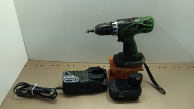 Hitachi DS18DVF3 1/2'' 18V Cordless Drill Driver Kit w/ Battery+ Charger
