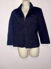 Trina Turk Black Patch Pocket Suit Blazer NWT 6