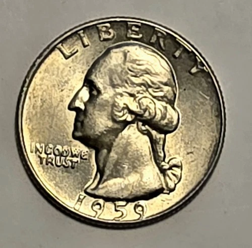 1959 Washington Quarter - Brilliant Uncirculated - 90% Silver