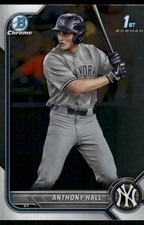 2022 Bowman Draft #BDC-97 Anthony Hall Chrome