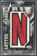 2010-11 UD SP Game Used Alex Ovechkin Letter Marks Autograph Auto 