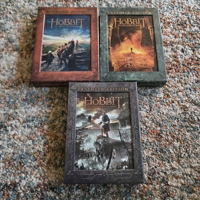 The Hobbit Trilogy Extended Edition 15-Disc DVD Box Set