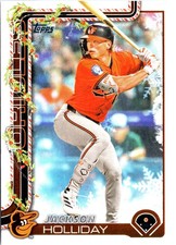 Jackson Holliday 2025 Topps Holiday #H188 Baltimore Orioles