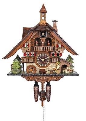 Engstler Quartz Cuckoo Clock - The Thirsty Beerdrinker