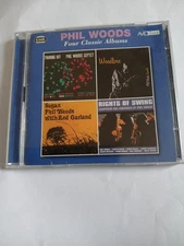 PHIL WOODS FOUR CLASSIC ALBUMS 2 CD PAIRING OFF SUGAN WOODLORE RIGHTS OF SWING
