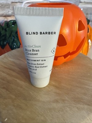 Blind Barber Rice Bran Cleanser 10ml 100% Natural Face Wash Cleanser