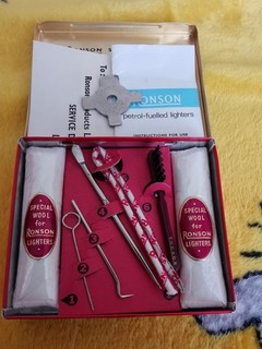 Ronson Service Outfit tin Fully Complete Mint No Rusty Bits Like Most Of Them