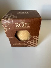 Root Timberline Pillar Candle, 3x3" Unscented Beeswax (33325) NEW in Box