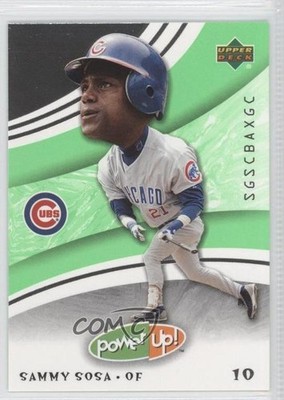 2004 Upper Deck Power Up! Sammy Sosa #61 0i6
