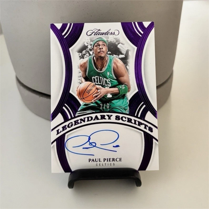 Paul Pierce Basketball Autographed Sports Trading Cards