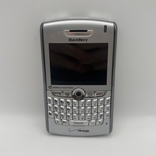Vintage Silver Blackberry World Edition Cell Phone 8830 No Battery Untested