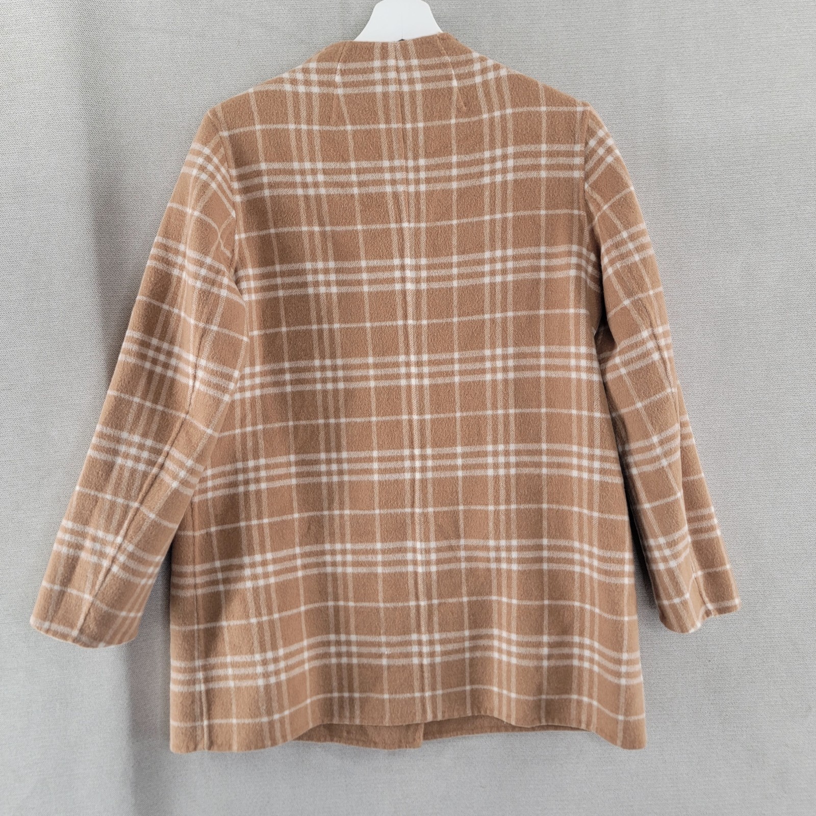 Talbots Womens Jacket Windowpane Double Faced Woo… - image 3