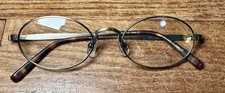 Matsuda M3017 Glasses Brand New Unworn Oval Antique Gold w/ Tortoise Eyeglasses