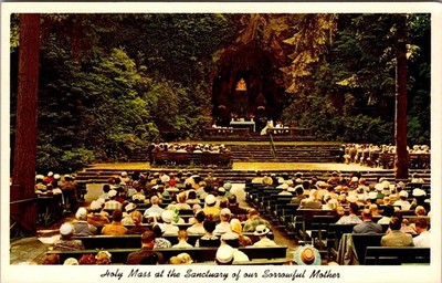 Anderson Sundry Co. Holy Mass Sanctuary Postcard Portland Oregon