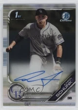 2019 Bowman Draft Chrome Draft Pick Auto Aaron Schunk #CDA-AS Auto