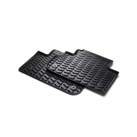Original Audi Q2 GummifußMatten Gummimatten Hinten Schwarz 81A061511 041