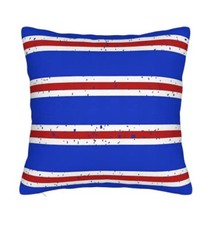 Glasgow Rangers Sofa Cushion Cover Pillow Case UK Flag Gascoigne Shirt Jersey 