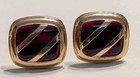 2 Pair Vintage VAN GUARD Cufflinks Silver And Gold Tone Very Nice  — photo 3