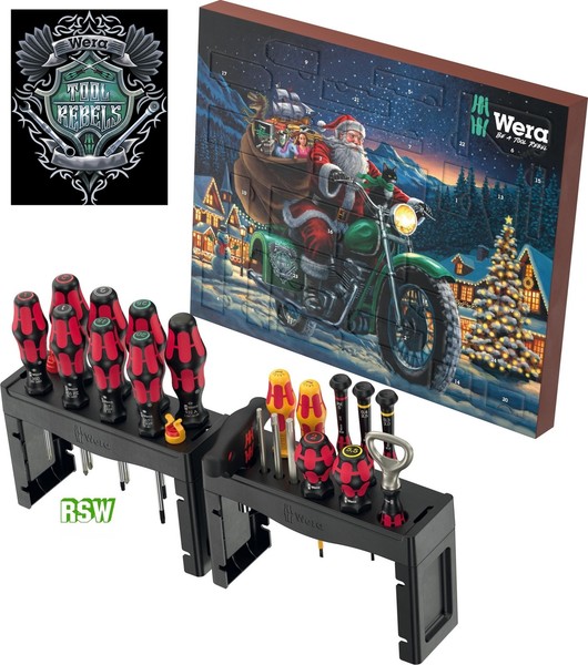 Wera Adventskalender 2025 Schraubendreher Werkzeug Kalender Geschenk Weihnachten-image