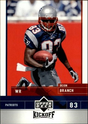 2005 Upper Deck Kickoff #54 Deion Branch - FB
