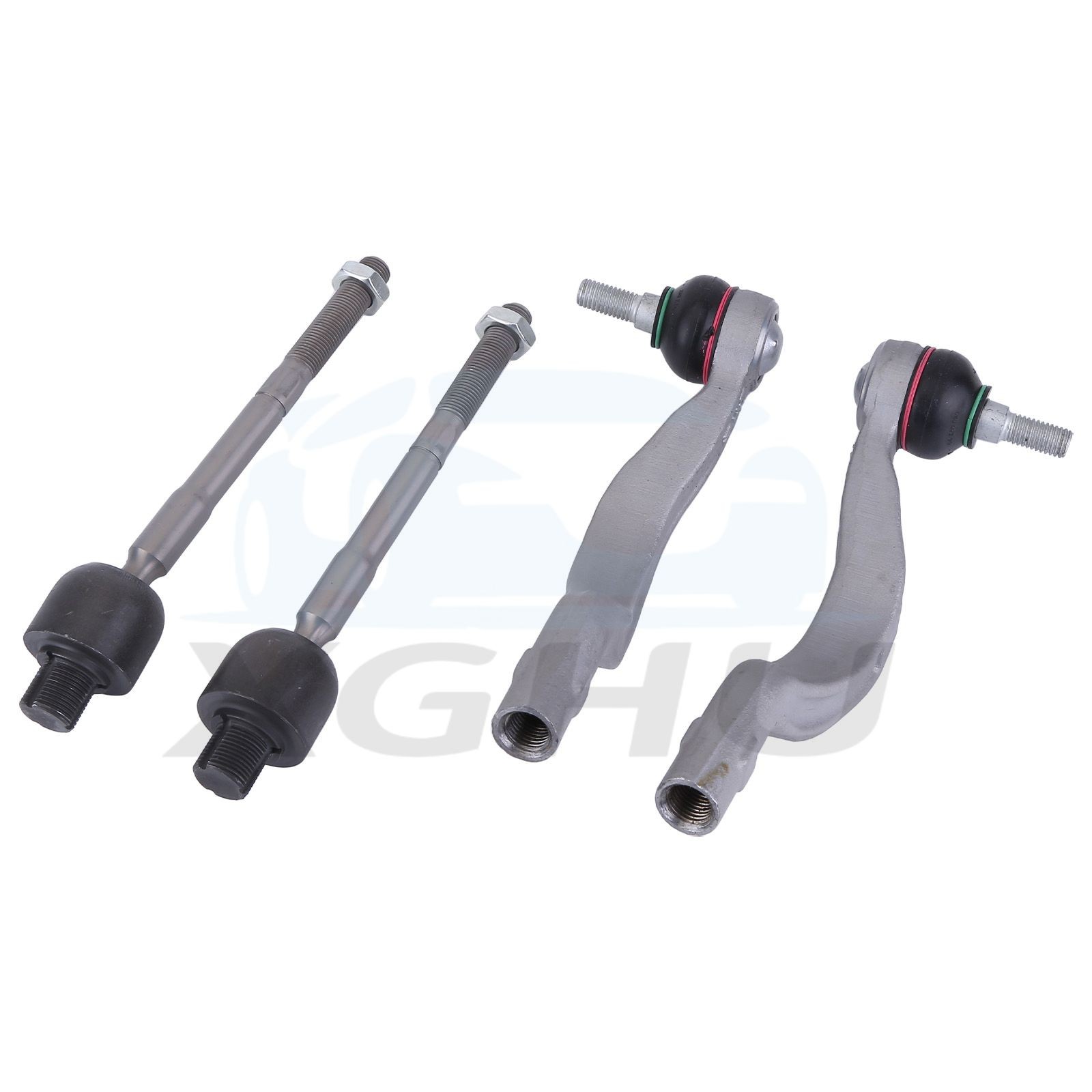 For 2014-2017 Maserati Ghibli Quattroporte Inner Outer Tie Rod End Left & Right