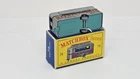 Matchbox Lesney  –  74a  Mobile Canteen   1959    (ID#750)   SEA GREEN BASE