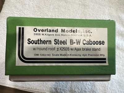 HO Southern Railway Steel Bay Window Caboose Overland Models OMI-1262