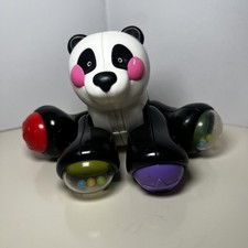 Fisher Price Amazing Animal Panda Click Clack Rattle Toy Vintage 2006