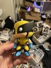 Funko Pop Marvel Universe #05 Wolverine Bobble-Head Vinyl Figure Loose 3.75"