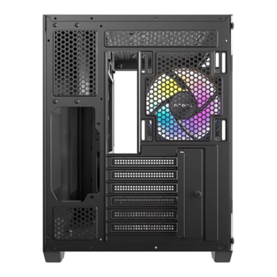 ANTEC CX800 ATX Mid Tower Gaming Case - Black - 3 x ARGB Fans - Glass Side/Front - Image 3 of 4