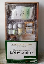 Creative You Do It Yourself Blooming Orange Body Scrub Hydrate Exfoliate Sealed