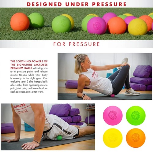 Ball Set - Packungen mit 2, 4, 8, 12 und 120 - Massagebälle ohne chemischen Geruch, M... - Bild 6 von 8
