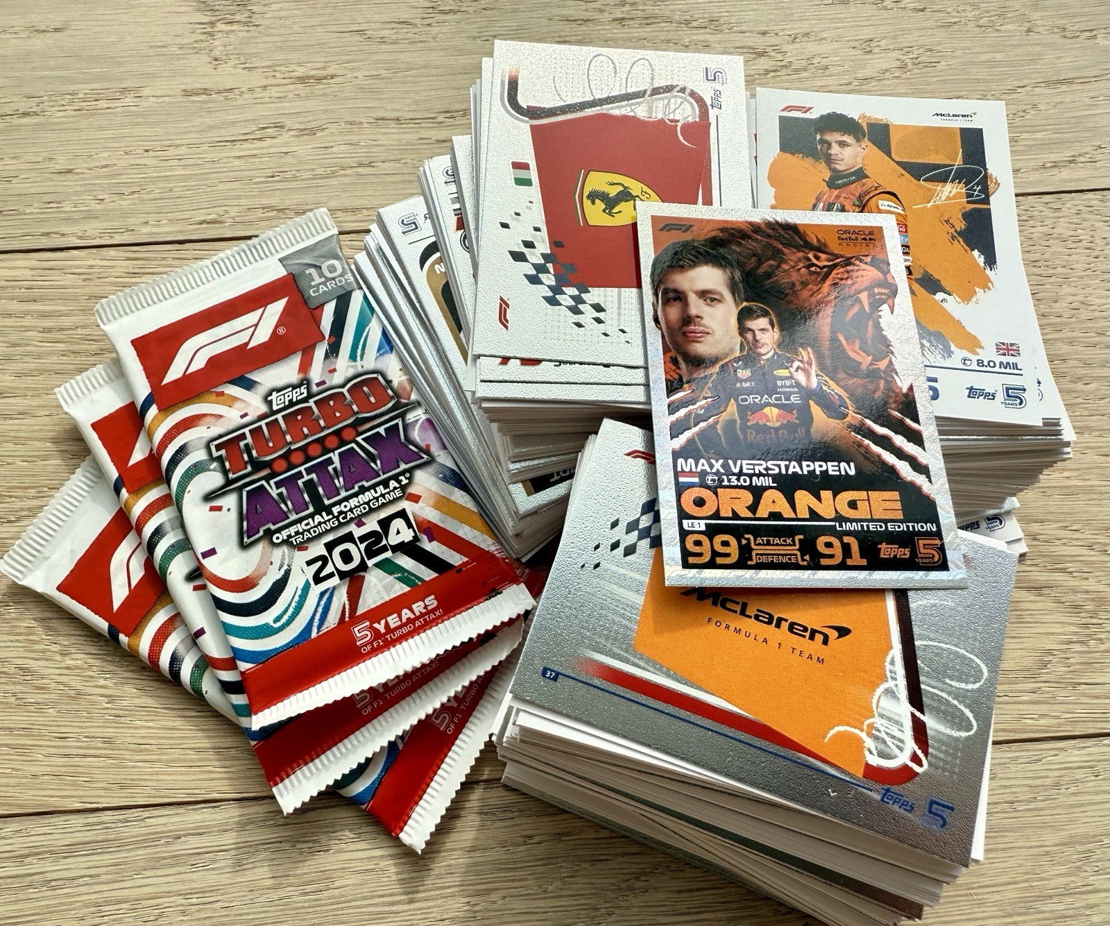 TOPPS Turbo Attax F1 2024 300+ Cards Lot UK plus GIFTs bundle! READ Description!
