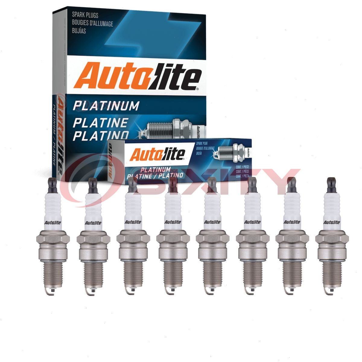 8 pc Autolite Platinum AP66 Spark Plugs for R45XLS BPR4FS-11 AG52 7082 405 ox
